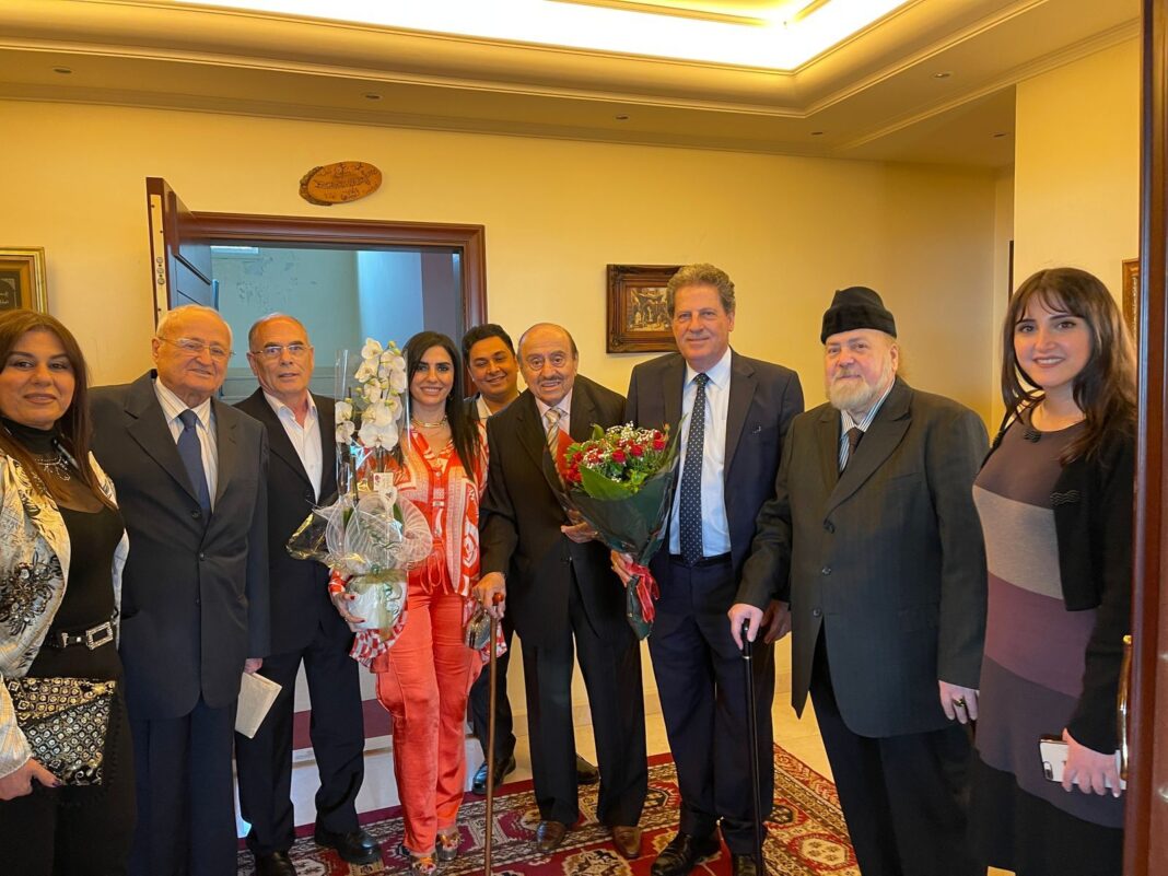 عشاء تكريمي للأديب والشاعر الدكتور ميشال جحا والكلمات نوّهت بمزايا ومواقف المكرّم ودوره العلمي والثقافي والأدبي عشاء تكريمي للأديب والشاعر الدكتور ميشال جحا والكلمات نوّهت بمزايا ومواقف المكرّم ودوره العلمي والثقافي والأدبي