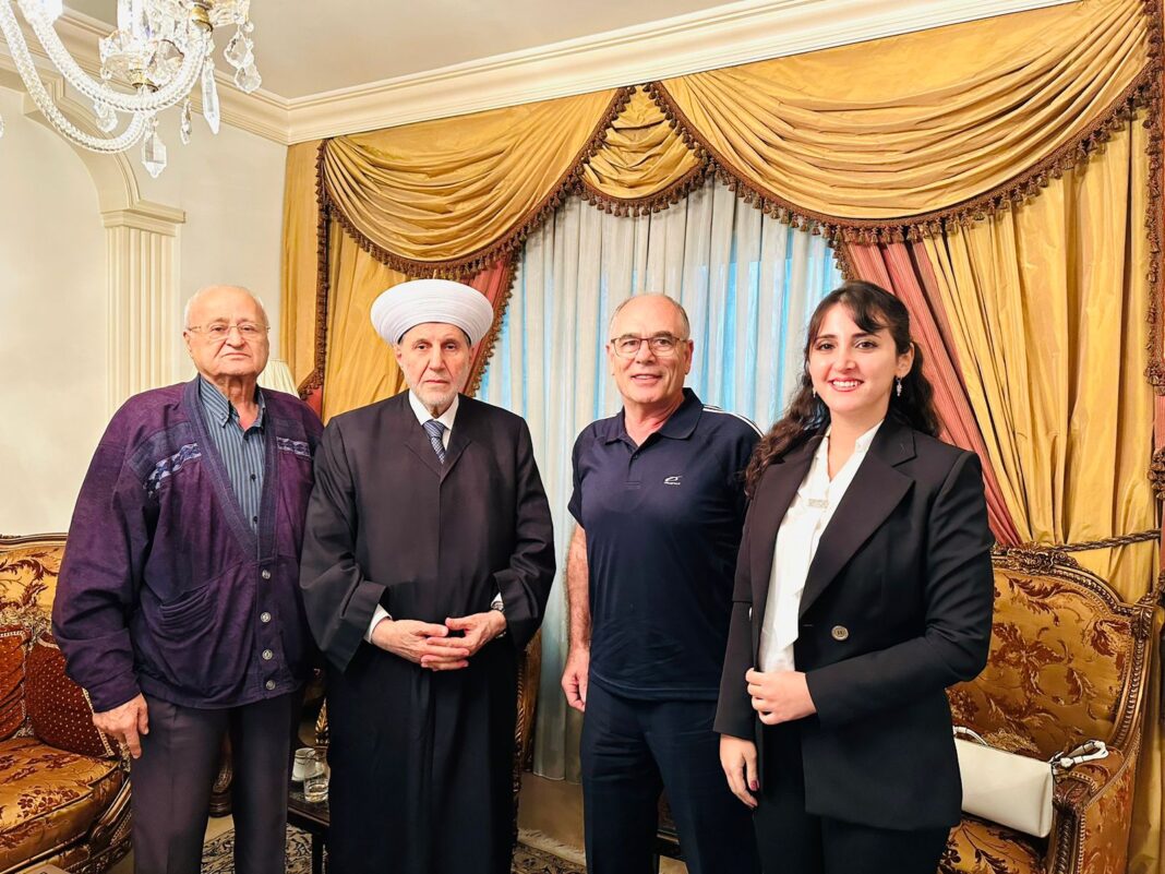 الدُّكتور ملحم البستاني خلال لقاءه مُفتي طرابلس والشمال د. الشَّيْخ مالك الشعار: لتأكيد أهمية الحوار وتنمية الوعي السياسي الدُّكتور ملحم البستاني خلال لقاءه مُفتي طرابلس والشمال د. الشَّيْخ مالك الشعار: لتأكيد أهمية الحوار وتنمية الوعي السياسي