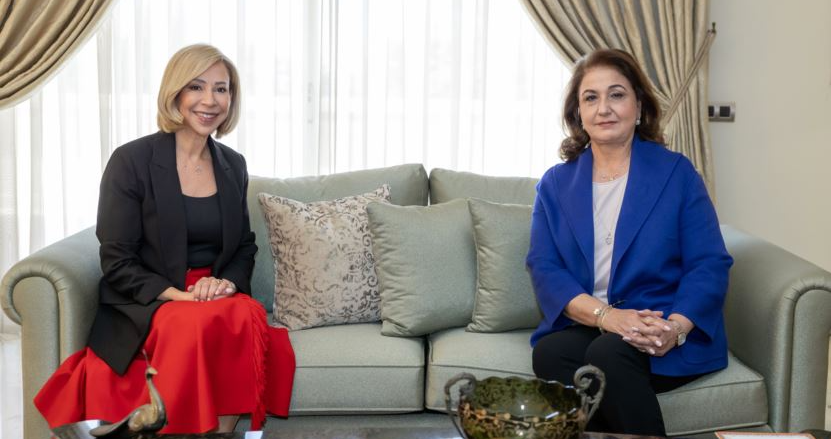 اللبنانية الأولى استقبلت مي ميقاتي في زيارة تهنئة اللبنانية الأولى استقبلت مي ميقاتي في زيارة تهنئة