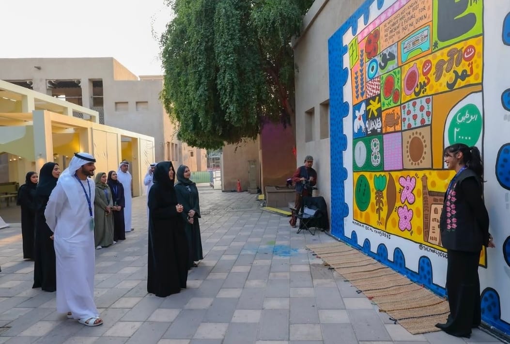 مريم عيد المنصوري تبرز إبداعها في أول مشاركة لها بمهرجان سكة للفنون بدبي مريم عيد المنصوري تبرز إبداعها في أول مشاركة لها بمهرجان سكة للفنون بدبي