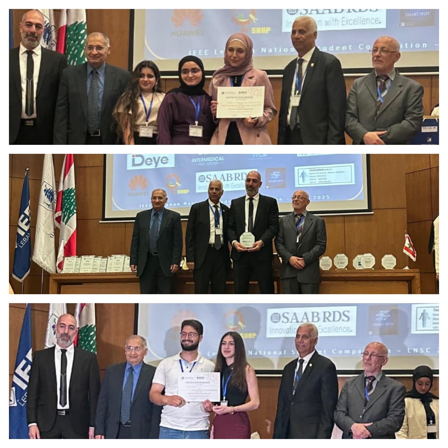 طلاب الهندسة في جامعة RHU يفوزون بأعلى الجوائز في المسابقة الوطنية اللبنانية للطلاب (LNSC’25) طلاب الهندسة في جامعة RHU يفوزون بأعلى الجوائز في المسابقة الوطنية اللبنانية للطلاب (LNSC’25)