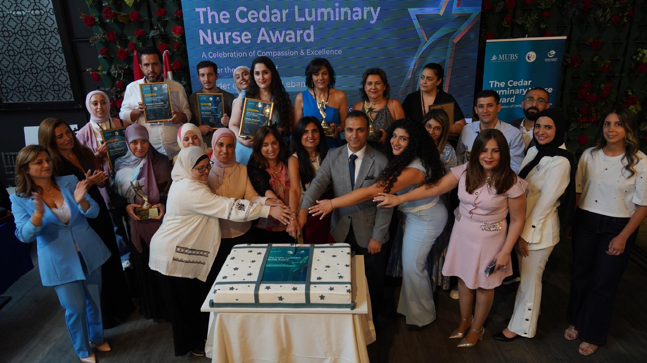 “جائزة الأرز” تكرّم الجسم التمريضي في لبنان برعاية نقابة الممرضات والممرضين “جائزة الأرز” تكرّم الجسم التمريضي في لبنان برعاية نقابة الممرضات والممرضين