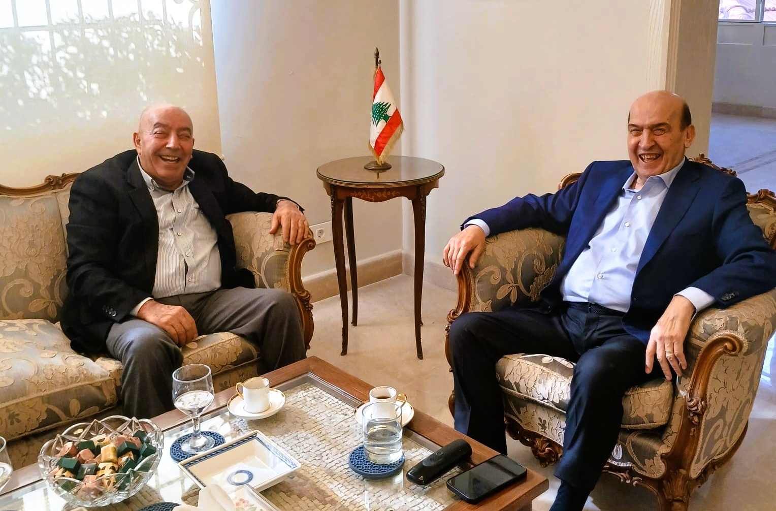 طلال محسن المقداد يزور النائب والوزير السابق ناظم الخوري: نحو شراكة جُبيليّة تعكس التنوع والعيش المشترك طلال محسن المقداد يزور النائب والوزير السابق ناظم الخوري: نحو شراكة جُبيليّة تعكس التنوع والعيش المشترك