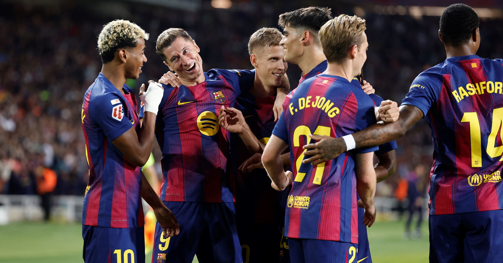 برشلونة يحتفل بعودته إلى ملعبه ” سبوتيفاي كامب نو” برباعية في شباك أتليتيك بيلباو برشلونة يحتفل بعودته إلى ملعبه ” سبوتيفاي كامب نو” برباعية في شباك أتليتيك بيلباو