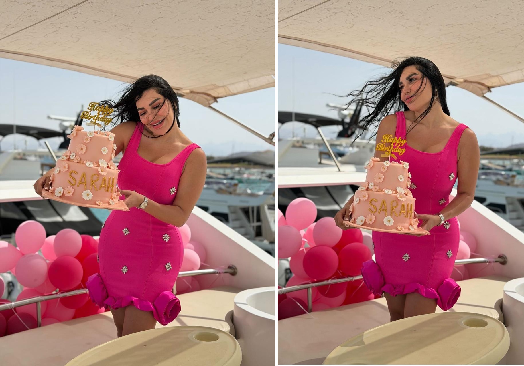على البحر.. سارة نخلة تحتفل بعيد ميلادها بإطلالة جريئة وتستعد لخطوة عالمية جديدة على البحر.. سارة نخلة تحتفل بعيد ميلادها بإطلالة جريئة وتستعد لخطوة عالمية جديدة