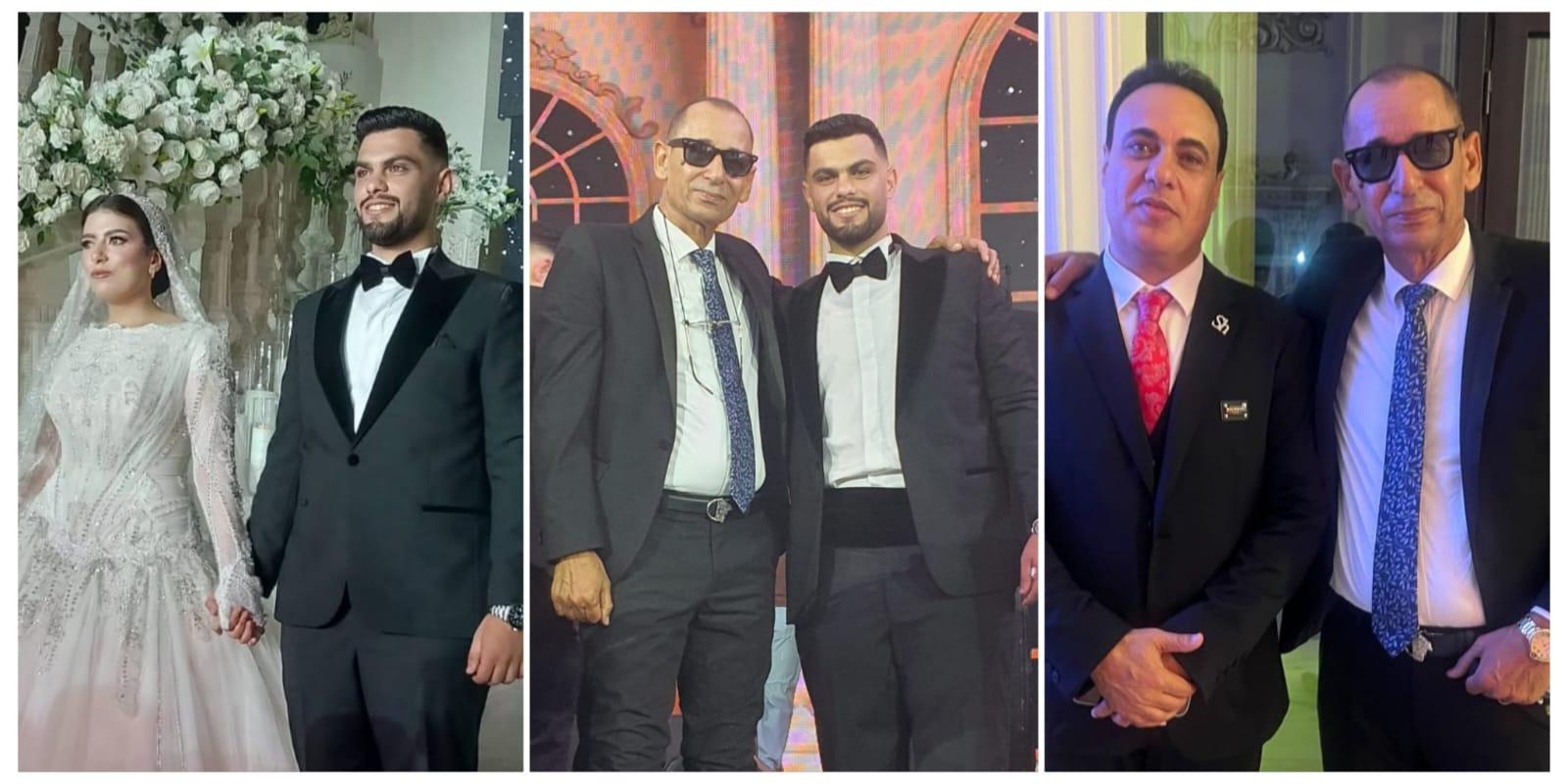 حسام بسيوني يهنئ رجل الأعمال شعبان الجنايني بزفاف نجله الدكتور أحمد على ابنة رجل الأعمال أسامة المكباتي حسام بسيوني يهنئ رجل الأعمال شعبان الجنايني بزفاف نجله الدكتور أحمد على ابنة رجل الأعمال أسامة المكباتي