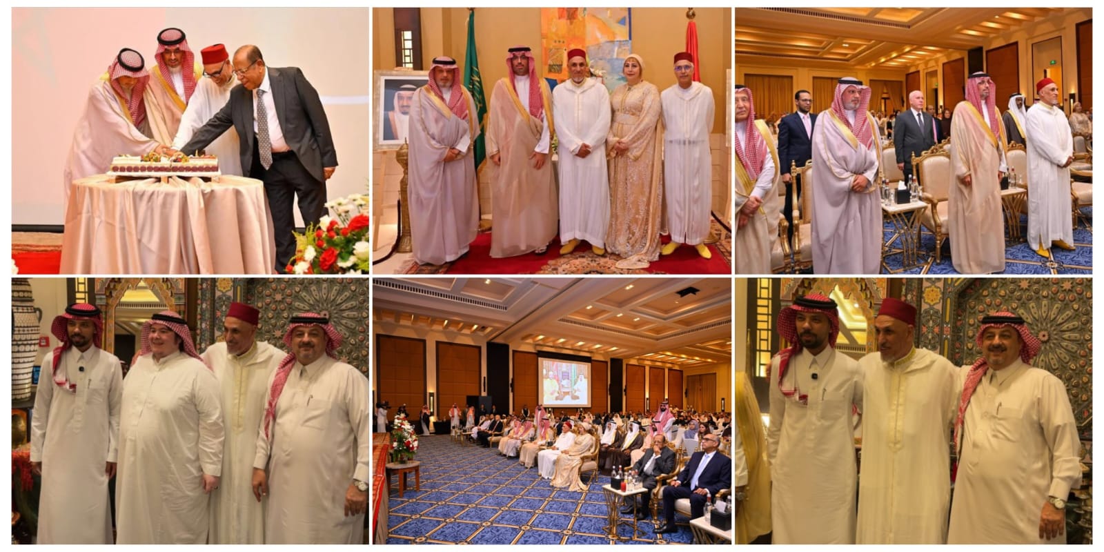 قنصلية المملكة المغربية بجدة تحتفل بالذكرى الـ27 لتربع الملك محمد السادس على العرش بحضور محافظ جدة والدبلوماسيين قنصلية المملكة المغربية بجدة تحتفل بالذكرى الـ27 لتربع الملك محمد السادس على العرش بحضور محافظ جدة والدبلوماسيين
