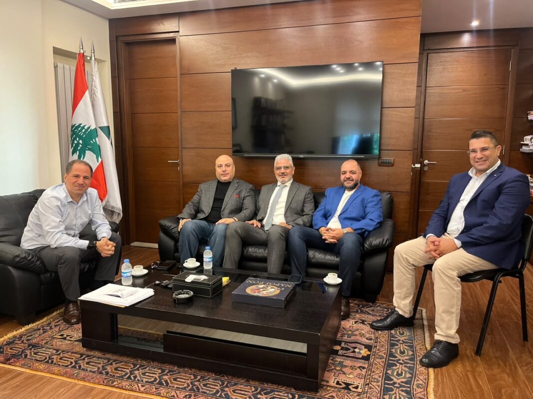 وفد من غرفة التجارة في أوروبا وآسيا وأفريقيا يزور النائب سامي الجميّل