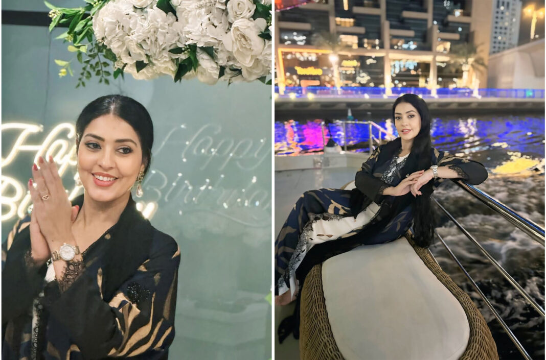 «موناليزا العرب» سمر الشامسي تحتفل بعيد ميلادها في دبي على متن يخت… أجواء استثنائية وإطلالة تخطف الأنظار «موناليزا العرب» سمر الشامسي تحتفل بعيد ميلادها في دبي على متن يخت… أجواء استثنائية وإطلالة تخطف الأنظار