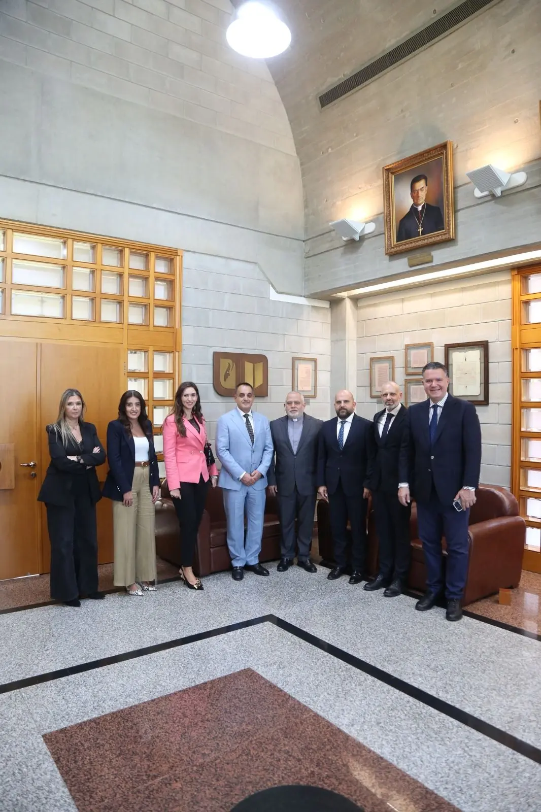 جامعة NDU استضافت رئيس المعهد الأميركي اللبناني للسياسات ALPI PAC في الولايات المتحدة لبحث التعاون الاكاديمي جامعة NDU استضافت رئيس المعهد الأميركي اللبناني للسياسات ALPI PAC في الولايات المتحدة لبحث التعاون الاكاديمي