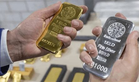 تراجع الذهب بضغط من ارتفاع الدولار وعوائد السندات تراجع الذهب بضغط من ارتفاع الدولار وعوائد السندات